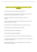 Oil Burner License Exam Questions and Answers &lpar;100&percnt; &NewLine;CORRECT&rpar; 