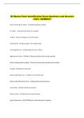 Oil Burner Parts Identification Exam Questions and Answers &NewLine;&lpar;100&percnt; CORRECT&rpar;