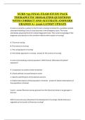 NURS 753 &ndash; Final Exam Study Pack &ndash; Therapeutic Modalities Questions&comma; Answers&comma; and Rationales