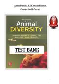 Animal Diversity &lpar;PDF&rpar; &vert; &lpar;2026&rpar; Test Bank &vert; Chapters 1-20 &vert; 9th Edition
