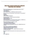 HBSE FINAL RAUKTIS QUIZES WITH COMPLETE SOLUTIONS 100&percnt; VERIFIED&excl;&excl;