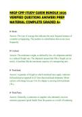 NIGP CPP STUDY GUIDE BUNDLE 2026&NewLine;VERIFIED QUESTIONS ANSWERS PREP&NewLine;MATERIAL COMPLETE GRADED A&plus;