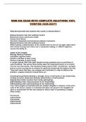MSW 698 EXAM WITH COMPLETE SOLUTIONS 100&percnt; VERIFIED 2026-2027&excl;&excl;