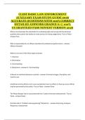 CLES T Basic Law Enforcement Auxiliary Exam Study Guide &ndash; Verified Questions and Answers &lpar;2026&ndash;2027 Update&rpar;