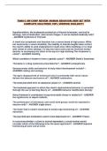 TAMU-C SW COMP REVIEW &lpar;HUMAN BEHAVIOR&rpar; NEW SET WITH COMPLETE SOLUTIONS 100&percnt; VERIFIED 2026-2027&excl;&excl;