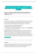AORN PERIOP 101 EXAM 2 2026&sol;2027 &vert; Perioperative Study Guide &vert; 100&percnt; Verified Answers &vert; Pass Guaranteed - A&plus; Graded&NewLine;&NewLine;