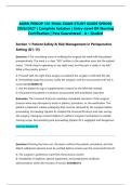 AORN PERIOP 101 FINAL EXAM STUDY GUIDE SPRING 2026&sol;2027 &vert; Complete Solution &vert; Entry-Level OR Nursing Certification &vert; Pass Guaranteed - A&plus; Graded&NewLine;&NewLine;