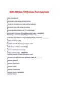 MARK 3336 Quiz 1 UH Professor Koch Study Guide