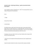 Dementia Care Quiz &ndash; Medical Speech Pathology &ndash; Cognitive Communication Disorders Review Material