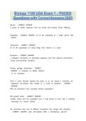 Biology 1108 UGA Exam 1 &ndash; PUCKO Questions with Correct Answers 2026