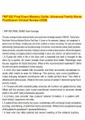 FNP 652 Final Exam Mastery Guide- Advanced Family Nurse Practitioner Clinical Review &lpar;2026&rpar;&period;pdf&NewLine;&NewLine;