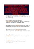 EMERGENCY SEVERITY INDEX &lpar;ESI&rpar;&colon;&NewLine;TRIAGE LEVELS AND KEY&NewLine;COMPONENTS LATEST 2026&sol;2027&NewLine;ACTUAL EXAM QUESTIONS WITH&NewLine;CORRECT ANSWERS 100&percnt; VERIFIED&NewLine;GRADED A&plus;