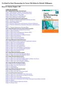 Test Bank&colon; Basic Pharmacology for Nurses 19th Edition by Willihnganz & Clayton &vert; Complete Nursing Drug Guide &lpar;Chapters 1-48&rpar;