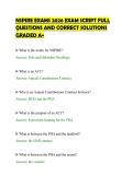 NSPIRE EXAMS 2026 EXAM SCRIPT FULL&NewLine;QUESTIONS AND CORRECT SOLUTIONS&NewLine;GRADED A&plus;