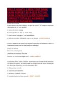 ADULT HEALTH 2 HESI TEST BANK&NewLine;EXAM NEWEST 2024-2025 ACTUAL&NewLine;EXAM COMPLETE QUESTIONS AND&NewLine;CORRECT DETAILED ANSWERS&NewLine;&lpar;VERIFIED ANSWERS&rpar;