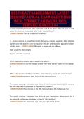 HESI HEALTH ASSESSMENT LATEST&NewLine;2026&sol;2027 ACTUAL EXAM QUESTIONS&NewLine;WITH CORRECT ANSWERS 100&percnt;&NewLine;VERIFIED GRADED A&plus;
