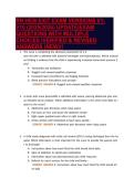 RN HESI EXIT EXAM VERSIONS V1-&NewLine;V10 &lpar;2025&sol;2026&rpar; UPDATE&vert;EXAM&NewLine;QUESTIONS WITH MULTIPLE&NewLine;CHOICES &vert;VERIFIED & REVISED&NewLine;ANSWERS &lpar;NEW&rpar;&excl;&excl;