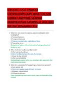 SERVSAFE FOOD HANDLER &NewLine;CERTIFICATION EXAM QUESTION AND &NewLine;CORRECT ANSWERS &lpar;VERIFIED &NewLine;ANSWERS&rpar; PLUS RATIONALES 2026 Q&A &NewLine;INSTANT DOWNLOAD PDF