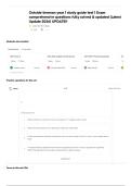 Outside lineman year 1 study guide test 1 Exam comprehensive questions fully solved & updated &lpar;Latest Update 2026&rpar; UPDATE&excl;&excl;