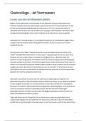 Samenvatting -  Inleiding tot de justiti&euml;le organisatie - Gastcollege Jef Vermassen 
