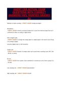 AAERT CER ACTUAL EXAM&NewLine;QUESTIONS WITH CORRECT&NewLine;ANSWERS 100&percnt; VERIFIED GRADED&NewLine;A&plus;