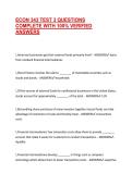ECON 343 TEST 3 QUESTIONS COMPLETE WITH 100&percnt; VERIFIED ANSWERS