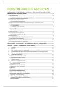 Samenvatting Deontologische Aspecten - Hogeschool Gent - 2025&sol;26