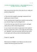 FF1 IFSTA 7TH EDITION CHAPTER 14 FIRE SUPPRESSION Questions with 100&percnt; Verified Answers UPDATED&excl;&excl;&excl;&period;