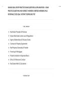 KANSAS REAL ESTATE PRACTICE EXAM QUESTIONS & EXPLANATIONS &ndash; EXAM&NewLine;PRACTICE QUESTIONS AND CORRECT ANSWERS &lpar;VERIFIED ANSWERS&rpar; PLUS&NewLine;RATIONALES 2026 Q&A &vert; INSTANT DOWNLOAD PDF