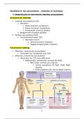 Samenvatting Zenuwstelsel &vert; Anatomie & Fysiologie &vert; Arteveldehogeschool