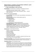 Inleiding Psychologie &vert; Hoofdstuk 1 &vert; Arteveldehogeschool &vert; 2025&sol;26