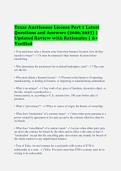 Texas Auctioneer License Exam Bundle with Complete Solutions