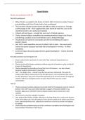 Full course notes Stuart Britain history A-level