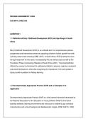 HED4808 Assignment 2 2026 &vert; Due May&sol;June 2026 - Distinction Guaranteed 