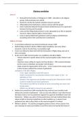 Glorious Revolution revision notes History A-Level