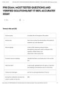 P98 EXAM&comma; MOST TESTED QUESTIONS AND VERIFIED SOLUTIONS&sol;GET IT 100&percnt; ACCURATE&excl;&excl; 2026&excl;&excl;&NewLine;&NewLine;