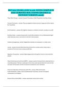 MUI 221 &ndash; Exam 3 Study Guide &lpar;Lectures 9&ndash;12&rpar; with Questions and Complete Solutions