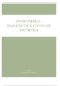 Kwalitatieve & gemengde methoden - methoden&comma; deel 2 &vert; KU Leuven &vert; 2025&sol;26