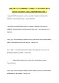 PSYC 140   EXAM  MODULE 5 &vert;  COMPLETE QUESTIONS WITH EXPERT SOLUTIONS &vert; 2026 LATEST UPDATED &vert; GET A&plus;
