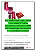 EPA Section 608 Type 1 Exam 2026 &ndash; Small Appliance Refrigerant Recovery Questions with Verified Correct Answers