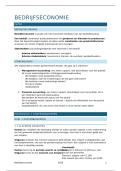Bedrijfseconomie &vert; Kostenbegrippen & Ratio's &vert; Arteveldehogeschool &vert; 2025&sol;26
