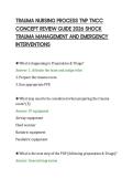 TRAUMA NURSING PROCESS TNP TNCC&NewLine;CONCEPT REVIEW GUIDE 2026 SHOCK&NewLine;TRAUMA MANAGEMENT AND EMERGENCY&NewLine;INTERVENTIONS