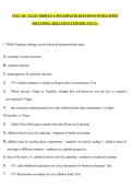 PSYC 140   EXAM  MODULE 4 &vert; 80 COMPLETE QUESTIONS WITH EXPERT SOLUTIONS &vert; 2026 LATEST UPDATED &vert; GET A&plus;