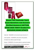Illinois Turf Pesticide Test 2025&ndash;2026 Exam Update &ndash; Turf Management and Pesticide Application Questions with Verified Answers