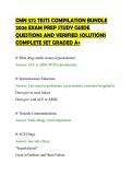 CMN 572 TESTS COMPILATION BUNDLE&NewLine;2026 EXAM PREP STUDY GUIDE&NewLine;QUESTIONS AND VERIFIED SOLUTIONS&NewLine;COMPLETE SET GRADED A&plus;&NewLine;