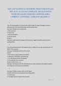 NGN ATI MATERNAL NEWBORN PROCTORED EXAM &NewLine;2025 ACTUAL EXAM COMPLETE 100 QUESTIONS &NewLine;WITH DETAILED VERIFIED ANSWERS &lpar;100&percnt; &NewLine;CORRECT ANSWERS&rpar; &sol; ALREADY GRADED A&plus; 