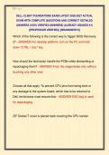 DELL CLIENT FOUNDATIONS EXAM LATEST 2026-2027 ACTUAL &NewLine;EXAM WITH COMPLETE QUESTIONS AND CORRECT DETAILED &NewLine;ANSWERS &lpar;100&percnt; VERIFIED ANSWERS&rpar; &vert;ALREADY GRADED A&plus;&vert; &NewLine;&vert;&vert;PROFESSOR VERIFIED&vert;&vert; &vert;&vert;BRANDNEW&excl;&excl;&excl;&vert;&vert;