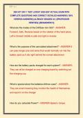 DEX IOT DAY 1 TEST LATEST 2026-2027 ACTUAL EXAM WITH &NewLine;COMPLETE QUESTIONS AND CORRECT DETAILED ANSWERS &lpar;100&percnt; &NewLine;VERIFIED ANSWERS&rpar; &vert;ALREADY GRADED A&plus;&vert; &vert;&vert;PROFESSOR &NewLine;VERIFIED&vert;&vert; &vert;&vert;BRANDNEW&excl;&excl;&excl;&vert;&vert; 