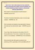 DEX IOT DAY 3 TEST LATEST 2026-2027 ACTUAL EXAM WITH &NewLine;COMPLETE QUESTIONS AND CORRECT DETAILED ANSWERS &lpar;100&percnt; &NewLine;VERIFIED ANSWERS&rpar; &vert;ALREADY GRADED A&plus;&vert; &vert;&vert;PROFESSOR &NewLine;VERIFIED&vert;&vert; &vert;&vert;BRANDNEW&excl;&excl;&excl;&vert;&vert; 