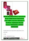 NFHS Baseball Rules Questions Exam 2026 &ndash; High School Baseball Rules Practice Questions with Verified Correct Answers